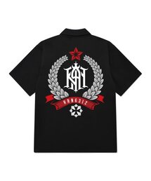 KYSB0005 ウェディングリース 半袖シャツ ブラック