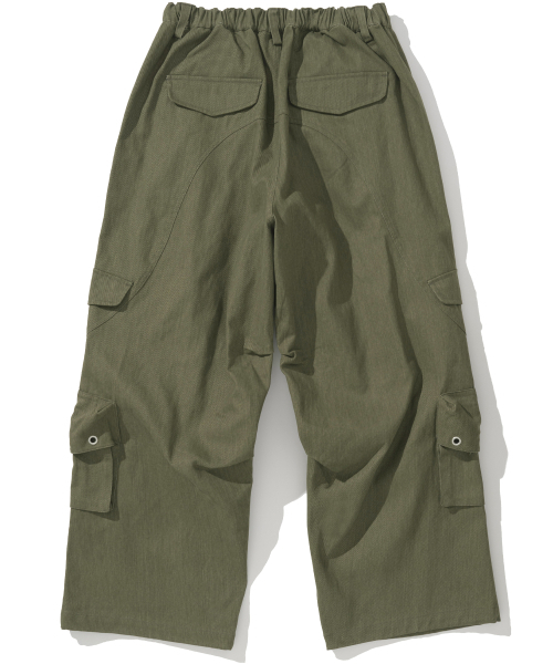 NOT4NERD(ノットフォーナード)の「Twill Cotton Incision Cargo Pants - Khaki(その他パンツ・レディース・その他・MEDIUM/LARGE/X-LARGE)」の3枚目の写真