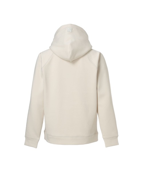 ZOY（ゾーイ）の「MEN'S LONG-STAPLE COTTONBOMBER フーディ（スウェット・メンズ・チャコールグレー/アイボリー・SMALL/MEDIUM/LARGE）」の3枚目の写真