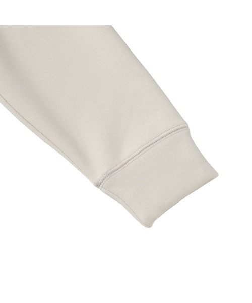 ZOY（ゾーイ）の「MEN'S LONG-STAPLE COTTONBOMBER フーディ（スウェット・メンズ・チャコールグレー/アイボリー・SMALL/MEDIUM/LARGE）」の5枚目の写真