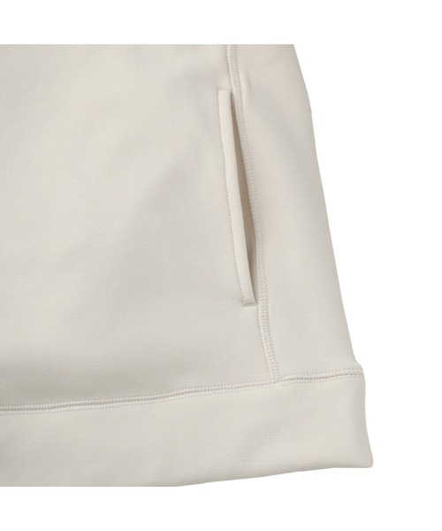 ZOY（ゾーイ）の「MEN'S LONG-STAPLE COTTONBOMBER フーディ（スウェット・メンズ・チャコールグレー/アイボリー・SMALL/MEDIUM/LARGE）」の6枚目の写真