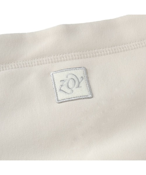 ZOY（ゾーイ）の「MEN'S LONG-STAPLE COTTONBOMBER フーディ（スウェット・メンズ・チャコールグレー/アイボリー・SMALL/MEDIUM/LARGE）」の8枚目の写真