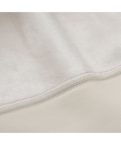 ZOY（ゾーイ）の「MEN'S LONG-STAPLE COTTONBOMBER フーディ（スウェット・メンズ・チャコールグレー/アイボリー・SMALL/MEDIUM/LARGE）」の9枚目の写真