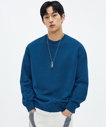 SOVERMENT（ソヴメント）の「950Gソリッドマンツーマン-プルシアンブルー-[セミオーバーサイズ]（スウェット）」