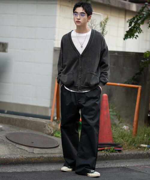 RED KAP(レッドキャップ)の「∴WEGO/別注RED KAPタックワイドチノパンツ(チノパンツ・メンズ・ベージュ/ブラック・MEDIUM/LARGE)」の19枚目の写真