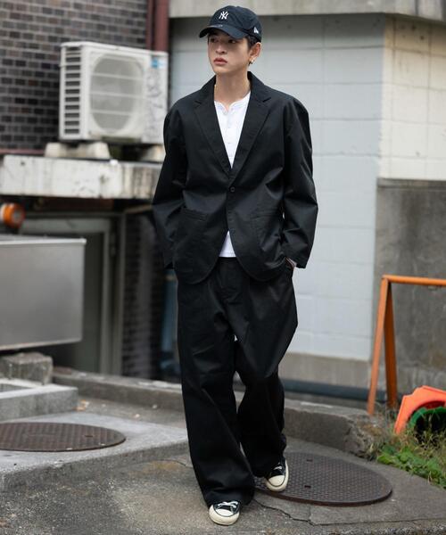 RED KAP(レッドキャップ)の「∴WEGO/別注RED KAPタックワイドチノパンツ(チノパンツ・メンズ・ベージュ/ブラック・MEDIUM/LARGE)」の20枚目の写真