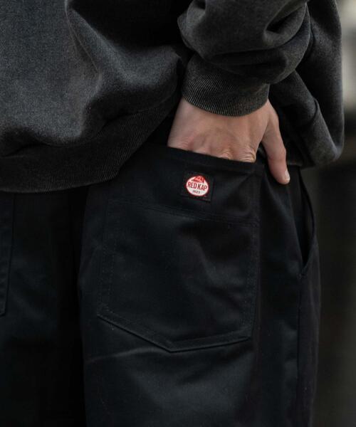 RED KAP(レッドキャップ)の「∴WEGO/別注RED KAPタックワイドチノパンツ(チノパンツ・メンズ・ベージュ/ブラック・MEDIUM/LARGE)」の22枚目の写真