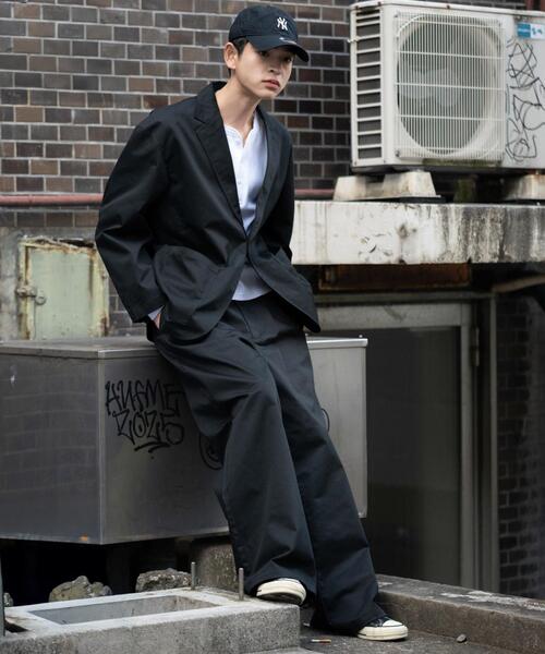 RED KAP(レッドキャップ)の「∴WEGO/別注RED KAPタックワイドチノパンツ(チノパンツ・メンズ・ベージュ/ブラック・MEDIUM/LARGE)」の13枚目の写真