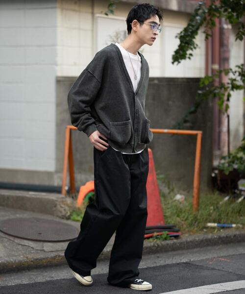 RED KAP(レッドキャップ)の「∴WEGO/別注RED KAPタックワイドチノパンツ(チノパンツ・メンズ・ベージュ/ブラック・MEDIUM/LARGE)」の15枚目の写真