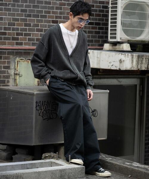 RED KAP(レッドキャップ)の「∴WEGO/別注RED KAPタックワイドチノパンツ(チノパンツ・メンズ・ベージュ/ブラック・MEDIUM/LARGE)」の16枚目の写真