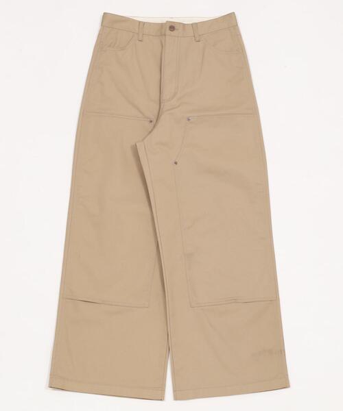 RED KAP(レッドキャップ)の「∴WEGO/別注RED KAPタックワイドチノパンツ(チノパンツ・メンズ・ベージュ/ブラック・MEDIUM/LARGE)」の17枚目の写真