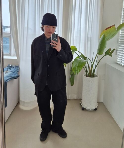 ENDOOR(エンドア)の「Washed duck double pants (black)(その他パンツ・メンズ・その他・1/2/3)」の6枚目の写真
