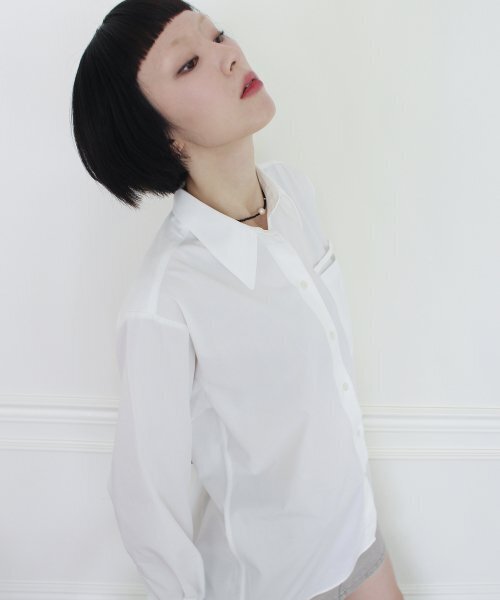 RUBATI(ルバティ)の「Signature Work Shirt (WHITE)(シャツ/ブラウス・レディース・その他・size2/size1)」の1枚目の写真