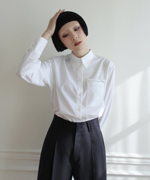 RUBATI(ルバティ)の「Signature Work Shirt (WHITE)(シャツ/ブラウス・レディース・その他・size2/size1)」の2枚目の写真