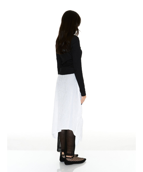 SETSETSET(セットセットセット)の「HERAT NECK T-SHIRT WITH SEASHELL BLACK(Tシャツ/カットソー・レディース・その他・FREE)」の5枚目の写真