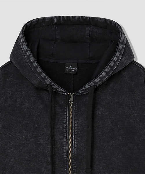 WANGGWAN（ワングァン）の「タフダメージドウォッシングフードジップアップ（パーカー・メンズ・その他・MEDIUM/LARGE）」の3枚目の写真