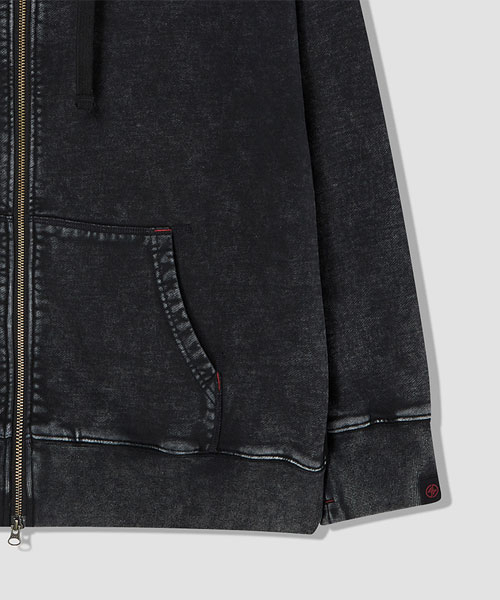 WANGGWAN（ワングァン）の「タフダメージドウォッシングフードジップアップ（パーカー・メンズ・その他・MEDIUM/LARGE）」の4枚目の写真
