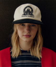 TRAFFIC HARMONY（トラフィック ハーモニー）の「CORDUROY ROUND LOGO DEEP-FIT 5-PANEL CAP_BLACK（キャップ）」