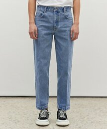 Dawn Cropped Tapered Jeans DCPT001LightBlue