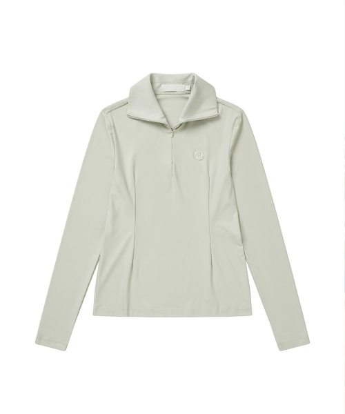 LORDLOAR（ロードロアル）の「クールスリムジッパーカラーネックTシャツMINT（ポロシャツ・レディース・その他・SMALL/MEDIUM/LARGE）」の5枚目の写真