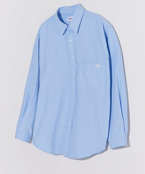 DYSFUNCT(ディスファンクト)の「Thick Oxford Over Fit Shirt (SKY BLUE)(シャツ/ブラウス・レディース・その他・LARGE/MEDIUM)」の1枚目の写真