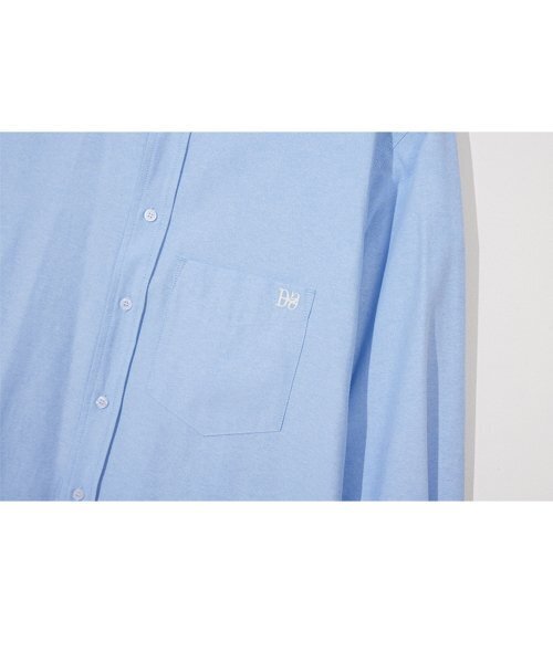 DYSFUNCT(ディスファンクト)の「Thick Oxford Over Fit Shirt (SKY BLUE)(シャツ/ブラウス・レディース・その他・LARGE/MEDIUM)」の3枚目の写真