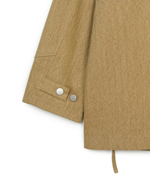 FDR(エフディーアール)の「Work Safari Chore Long Jacket Brown(ミリタリージャケット・メンズ・その他・SMALL/MEDIUM/LARGE)」の6枚目の写真