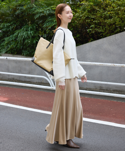 SLOBE IENA（スローブイエナ）の「SLOBE キャリーオントートバッグ（トートバッグ・レディース・ベージュ系その他/ブラウン・FREE）」の17枚目の写真