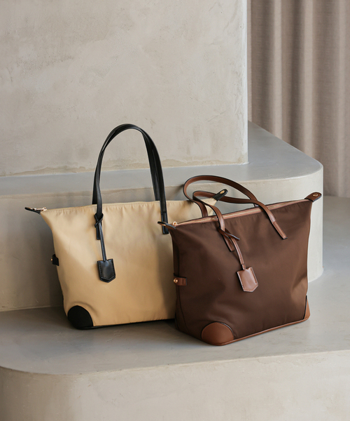 SLOBE IENA（スローブイエナ）の「SLOBE キャリーオントートバッグ（トートバッグ・レディース・ベージュ系その他/ブラウン・FREE）」の22枚目の写真