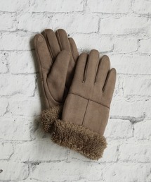 colleca la（コレカラ）の「ムートンタッチ 内ボアグローブ/手袋［スマホ対応］（手袋）」