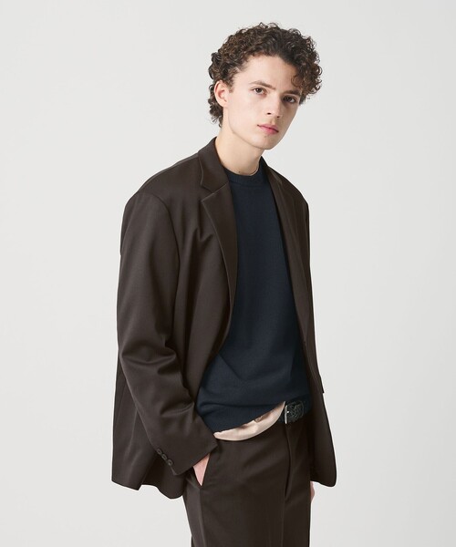 BEAUTY&YOUTH UNITED ARROWS(ビューティーアンドユースユナイテッドアローズ)の「スリーク TW シングル ジャケット(テーラードジャケット・メンズ・ダークブラウン・XL/L/M/S)」の1枚目の写真