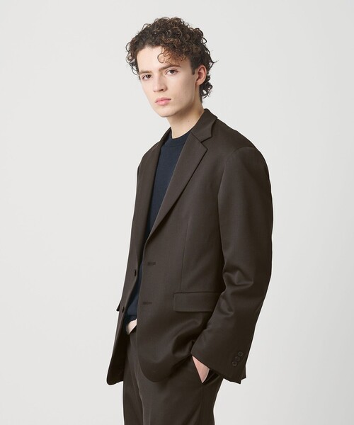 BEAUTY&YOUTH UNITED ARROWS(ビューティーアンドユースユナイテッドアローズ)の「スリーク TW シングル ジャケット(テーラードジャケット・メンズ・ダークブラウン・XL/L/M/S)」の3枚目の写真
