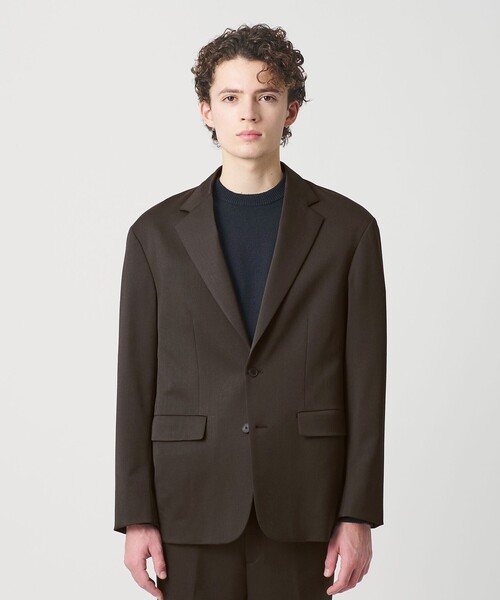 BEAUTY&YOUTH UNITED ARROWS(ビューティーアンドユースユナイテッドアローズ)の「スリーク TW シングル ジャケット(テーラードジャケット・メンズ・ダークブラウン・XL/L/M/S)」の8枚目の写真