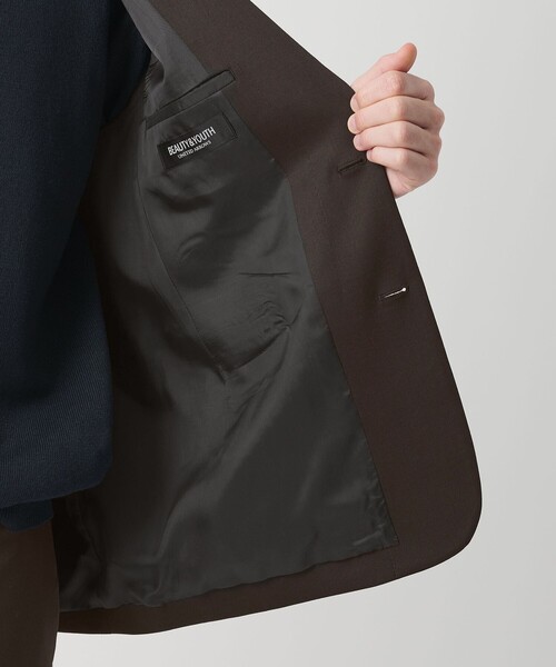 BEAUTY&YOUTH UNITED ARROWS(ビューティーアンドユースユナイテッドアローズ)の「スリーク TW シングル ジャケット(テーラードジャケット・メンズ・ダークブラウン・XL/L/M/S)」の11枚目の写真