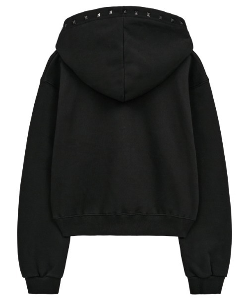 Midnight Move(ミッドナイトムーブ)の「A'GEM/9 × .kom 『MIDNIGHT MOVE/ミッドナイトムーブ』like hood/ライクフードプルオーバーパーカー(パーカー・レディース・グレー/ブラック・FREE)」の17枚目の写真