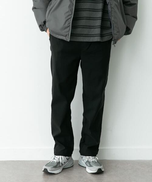 URBAN RESEARCH Sonny Label（アーバンリサーチサニーレーベル）の「裏起毛スリムイージーテーパードパンツ（その他パンツ・メンズ・チャコールグレー/ブラック・LARGE/MEDIUM/SMALL）」の4枚目の写真