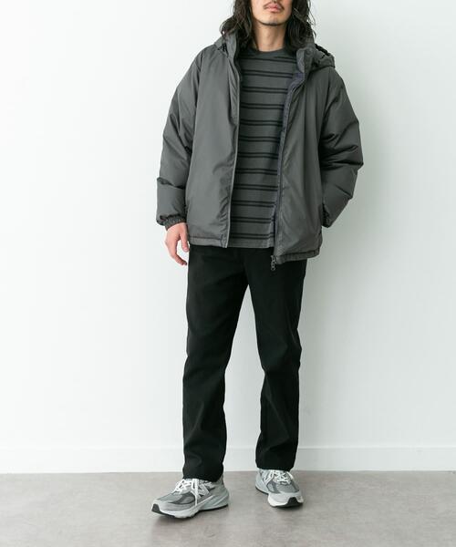 URBAN RESEARCH Sonny Label（アーバンリサーチサニーレーベル）の「裏起毛スリムイージーテーパードパンツ（その他パンツ・メンズ・チャコールグレー/ブラック・LARGE/MEDIUM/SMALL）」の8枚目の写真