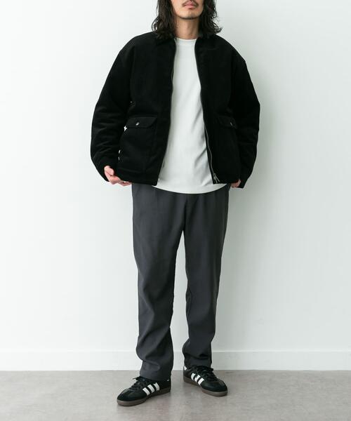 URBAN RESEARCH Sonny Label（アーバンリサーチサニーレーベル）の「裏起毛スリムイージーテーパードパンツ（その他パンツ・メンズ・チャコールグレー/ブラック・LARGE/MEDIUM/SMALL）」の21枚目の写真