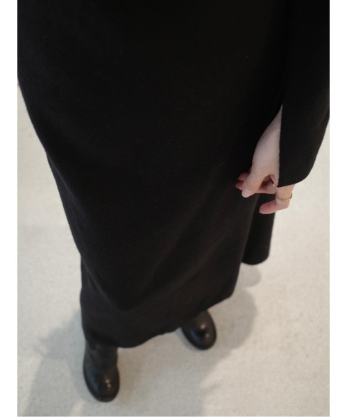 amel（エイメル）の「ポロネックスリットスリーブドレス / ブラック（ワンピース・レディース・ブラック・FREE）」の11枚目の写真