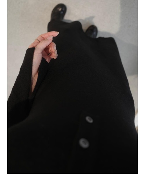 amel（エイメル）の「ポロネックスリットスリーブドレス / ブラック（ワンピース・レディース・ブラック・FREE）」の12枚目の写真