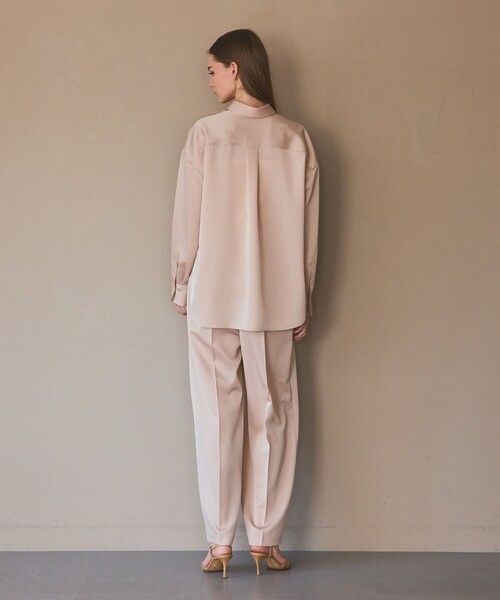 GRACE CLASS（グレースクラス）の「トリアセカルゼパンツ（その他パンツ・レディース・ベージュ/ネイビー・38/36）」の9枚目の写真