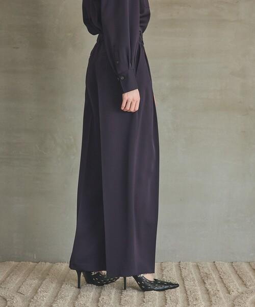 GRACE CLASS（グレースクラス）の「トリアセカルゼパンツ（その他パンツ・レディース・ベージュ/ネイビー・38/36）」の18枚目の写真