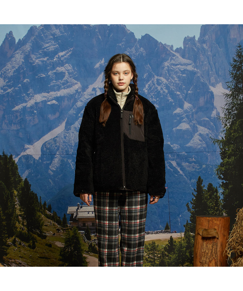 BALANT(バラント)の「アワーストーリー フリースジップアップジャケット - ブラック(その他アウター・メンズ・その他・SMALL/MEDIUM/LARGE)」の2枚目の写真