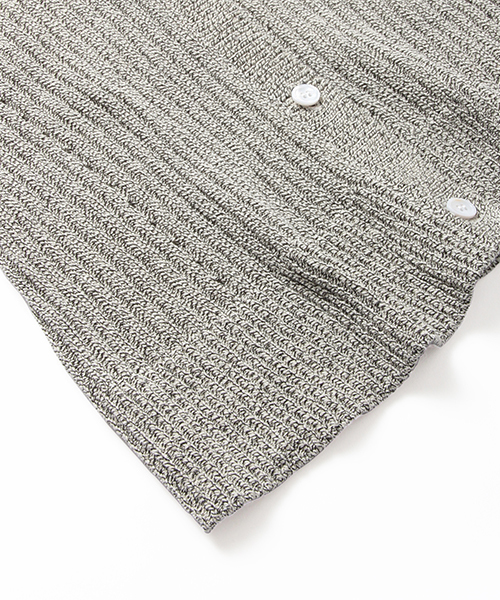 B:MING by BEAMS（ビーミングバイビームス）の「ビーミング by ビームス / リブカーディガン 16SS（カーディガン/ボレロ・レディース・グレー/ネイビー・ONE SIZE）」の8枚目の写真