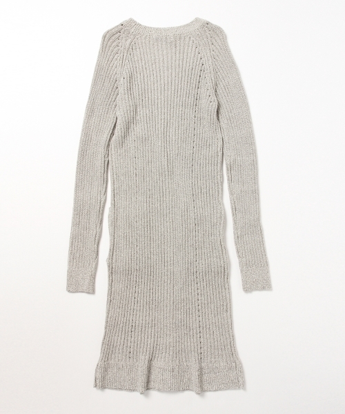 B:MING by BEAMS（ビーミングバイビームス）の「ビーミング by ビームス / リブカーディガン 16SS（カーディガン/ボレロ・レディース・グレー/ネイビー・ONE SIZE）」の15枚目の写真