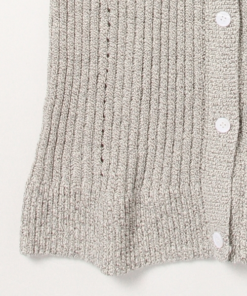 B:MING by BEAMS（ビーミングバイビームス）の「ビーミング by ビームス / リブカーディガン 16SS（カーディガン/ボレロ・レディース・グレー/ネイビー・ONE SIZE）」の18枚目の写真