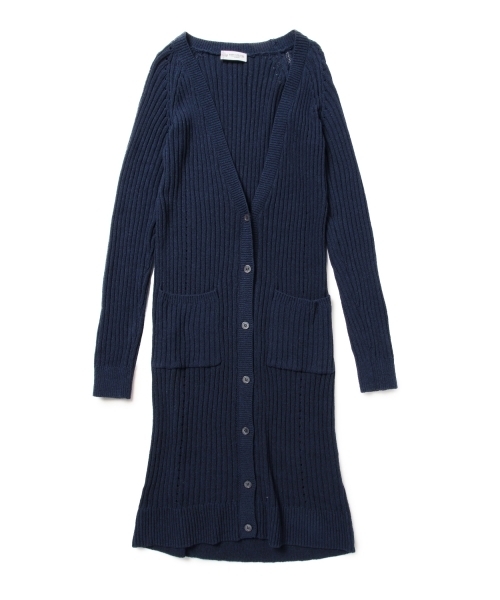B:MING by BEAMS（ビーミングバイビームス）の「ビーミング by ビームス / リブカーディガン 16SS（カーディガン/ボレロ・レディース・グレー/ネイビー・ONE SIZE）」の19枚目の写真