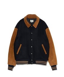 BRUMAN（ブルーマン）の「Varsity Jacket (Tan)（ムートンコート）」