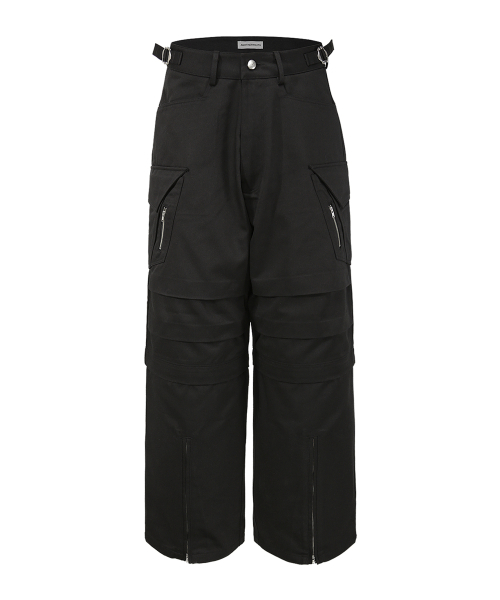 ANOTHERYOUTH(アナザーユース)の「Detachable Cargo Pants - Black(その他パンツ・メンズ・その他・1/2/3)」の1枚目の写真