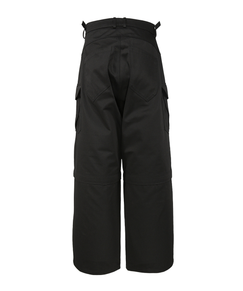 ANOTHERYOUTH(アナザーユース)の「Detachable Cargo Pants - Black(その他パンツ・メンズ・その他・1/2/3)」の2枚目の写真